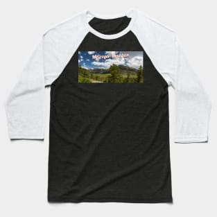 McGregor Mountain Rocky Mountain National Park Baseball T-Shirt